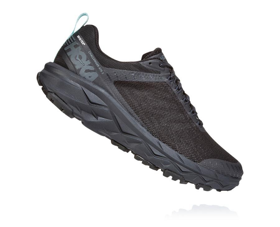 Hoka One One Trail Schoenen Dames - Challenger Atr 5 Gore-Tex - Zwart - ZQ0965843